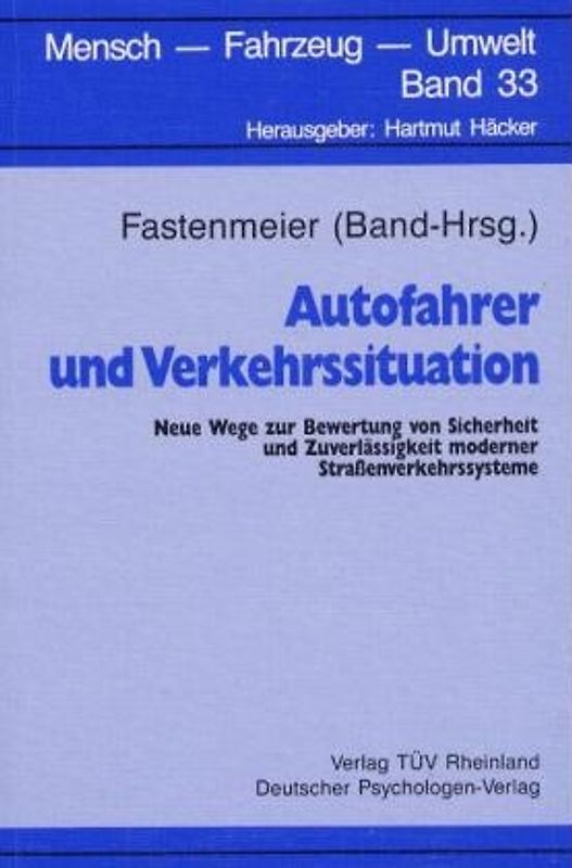 Autofahrer und Verkehrssituation