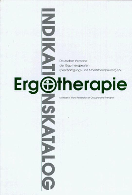 Indikationskatalog Ergotherapie