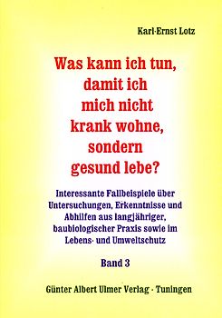 Was kann ich tun, damit ich mich nicht krank wohne, sondern gesund lebe?