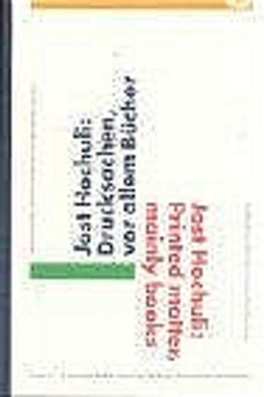 Drucksachen, vor allem Bücher