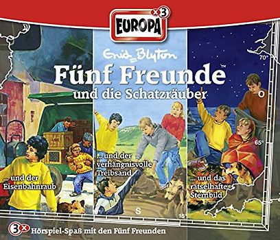 Fünf Freunde: Folgen 51 / 82 / 87 - ... und die Schatzräuber [3er Box]
