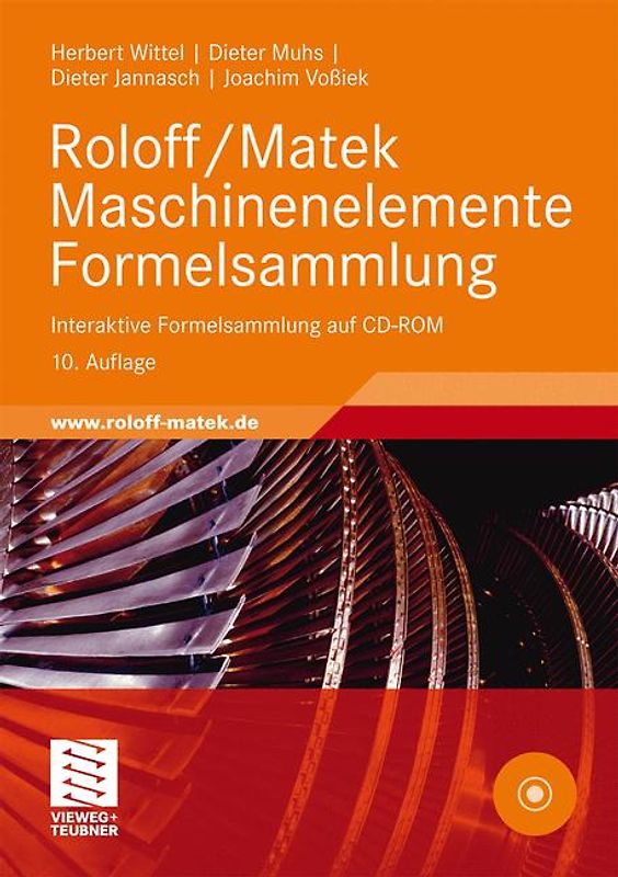 Roloff/Matek Maschinenelemente Formelsammlung