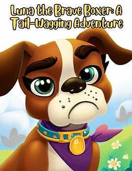 Luna the Brave Boxer - A Tail Wagging Adventure: Short Story for kids about Boxer, Perseverance & Self-Confidence I A Motivational Book For kids I Gift for kids