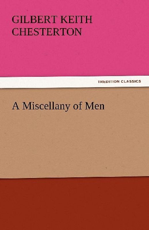 A Miscellany of Men