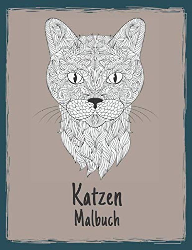 Malbuch Katzen: Malbuch Stressabbau 50 Einseitige Katze Designs Malbuch Katzen 100 Seite Erstaunliche Stressabbau und Entspannung Katzen Malbuch für ... & Frauen Malbuch Geschenk für Katzenliebhaber