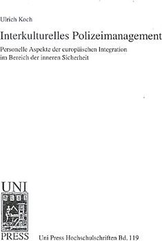 Interkulturelles Polizeimanagement
