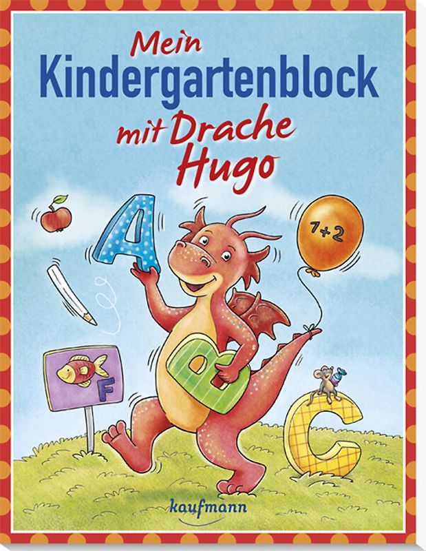 Mein Kindergartenblock mit Drache Hugo