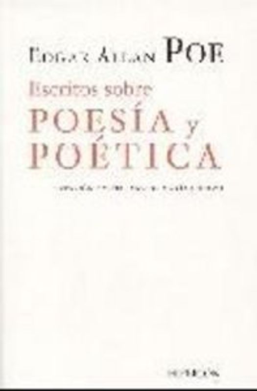 Escritos sobre poesía y poética
