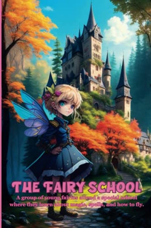 The Fairy School: A Whimsical Children’s Book of Fairies, Magic, Spells and Learning to Fly. Engaging Story that also Teaches Life Lesson about Believing in Yourself and Being Kind. For Fantasy Fairy
