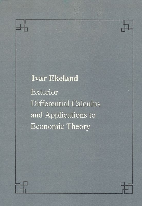 Exterior differential calculus and applications to economic theory