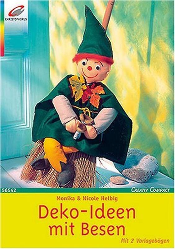 Deko-Ideen mit Besen. Mit 2 Vorlagebögen