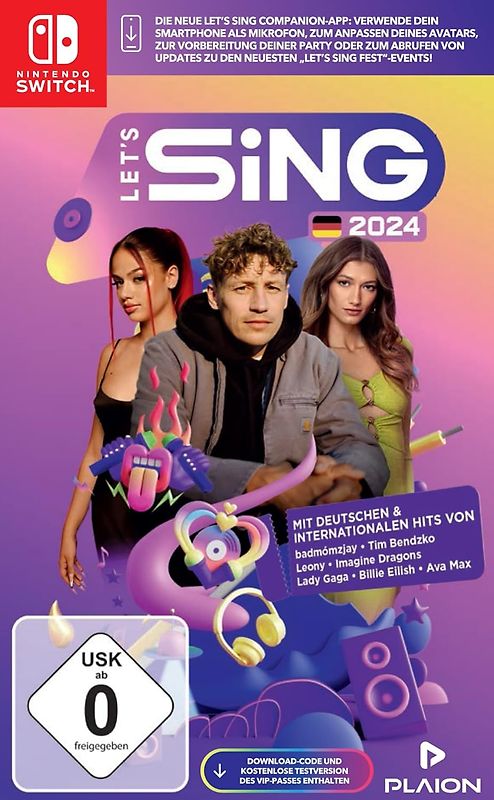 Let's Sing 2024 German Version Nintendo Switch