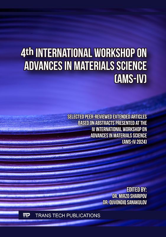 4th International Workshop on Advances in Materials Science (AMS-IV)