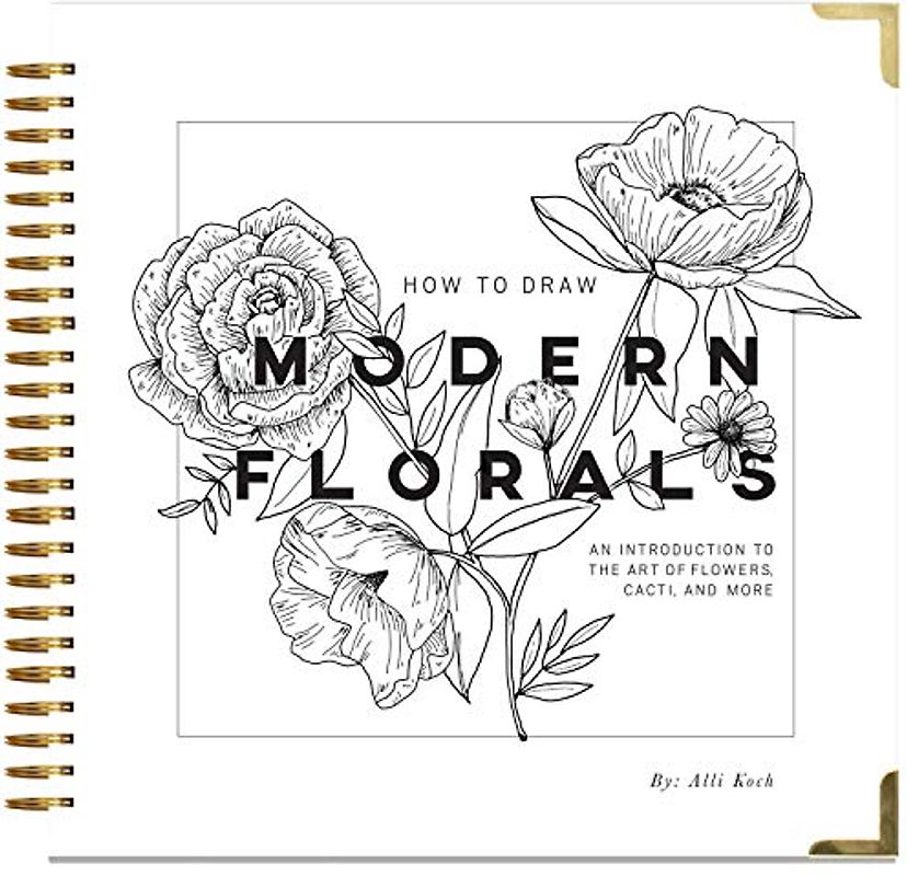 How to Draw Modern Florals