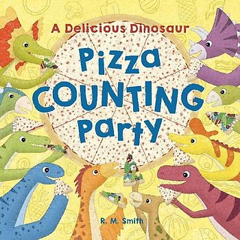 A Delicious Dinosaur Pizza Counting Party