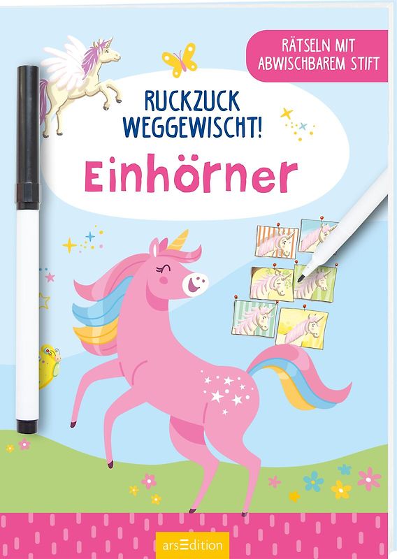 Ruckzuck weggewischt! Einhörner