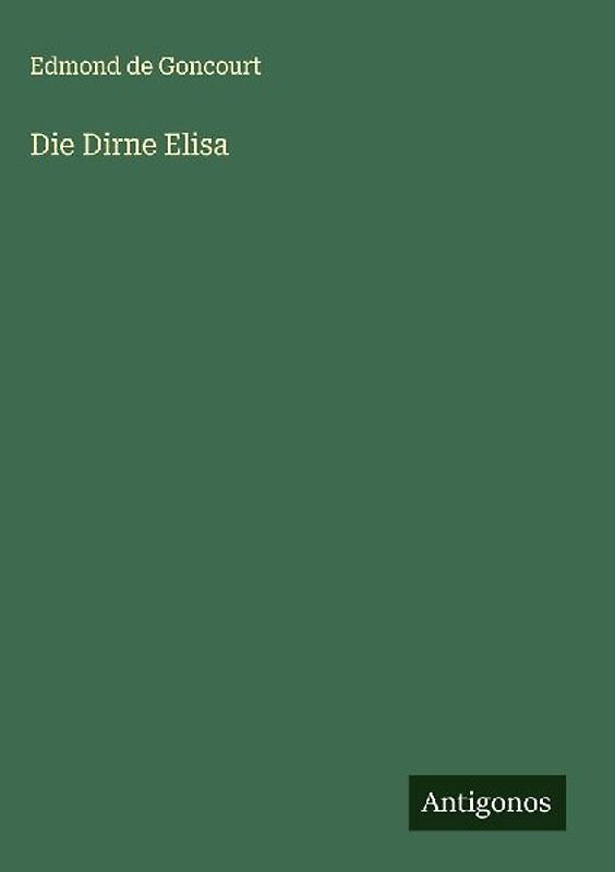 Die Dirne Elisa