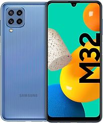 Image of Samsung Galaxy M32 Dual SIM 128GB light blue (Refurbished)