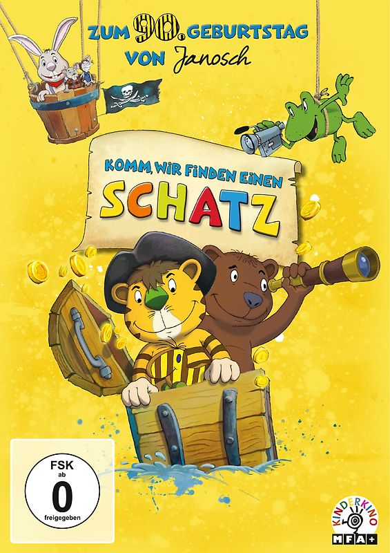 Janosch-Komm,wir finden einen Schatz DVD
