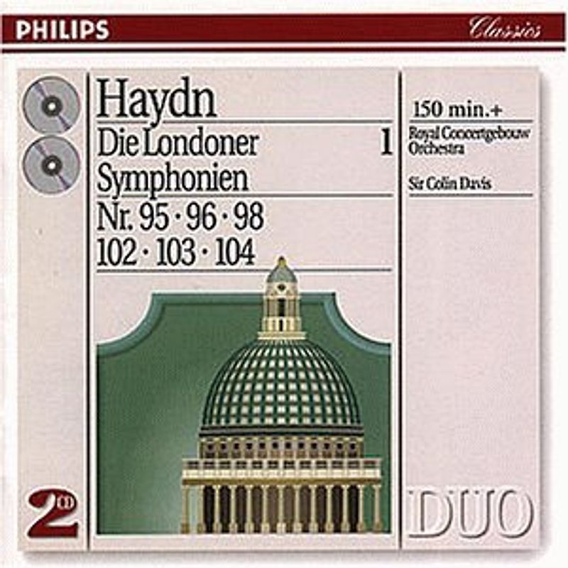 Colin Davis - Duo - Haydn (Die Londoner Sinfonien Vol. 1)