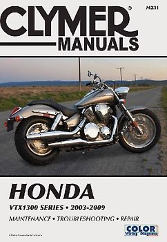 Honda Vtx1300 Series 2003-2009 (Clymer Motorcycle Repair) - Wright, Ron