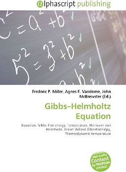 Gibbs-Helmholtz Equation