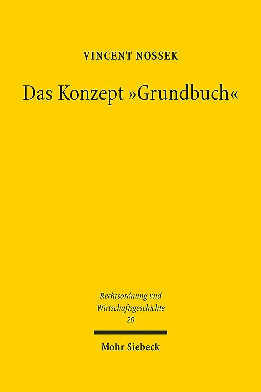 Das Konzept "Grundbuch"