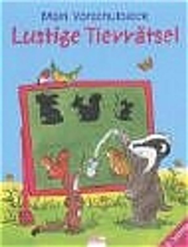 Mein Vorschulblock: Lustige Tierrätsel