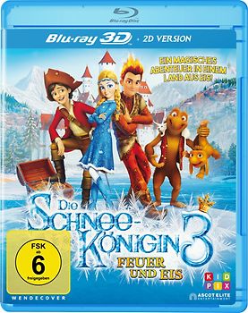 Schneekönigin 3 - Feuer und Eis 3D 3D Blu-ray Disc