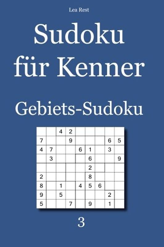 Sudoku für Kenner: Gebiets-Sudoku 3