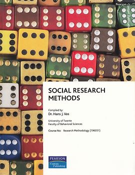 Social Research Methods - Dr. Hans J. Vos [Paperback]