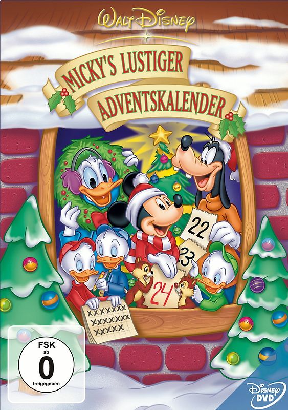 Mickys lustiger Adventskalender DVD