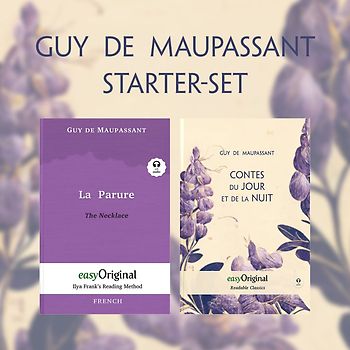 Guy de Maupassant (with audio-online) - Starter-Set - French-English