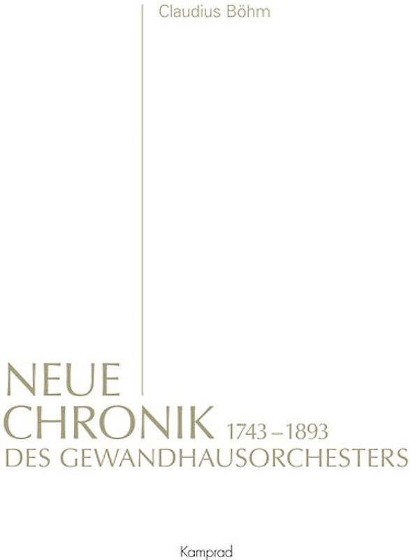 Neue Chronik des Gewandhausorchesters