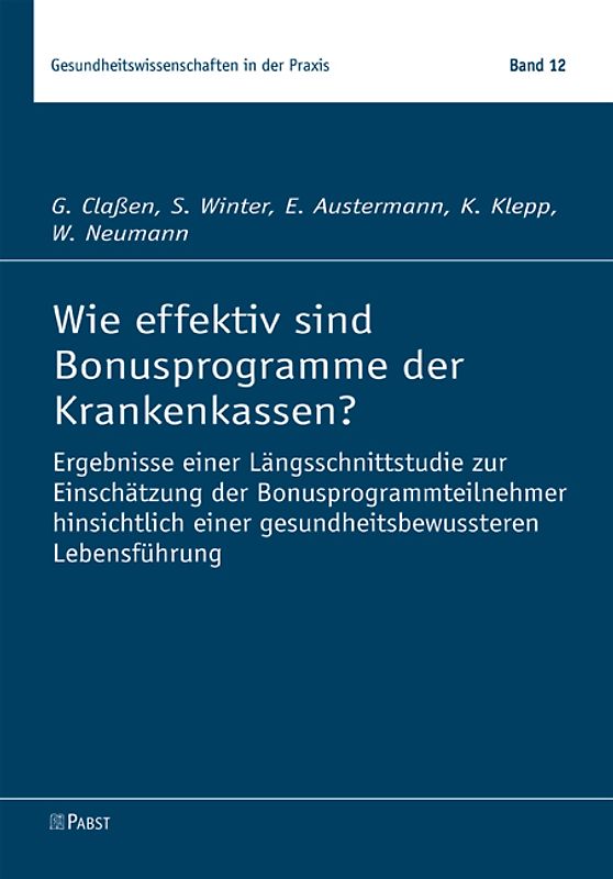 Wie effektiv sind Bonusprogramme der Krankenkassen?