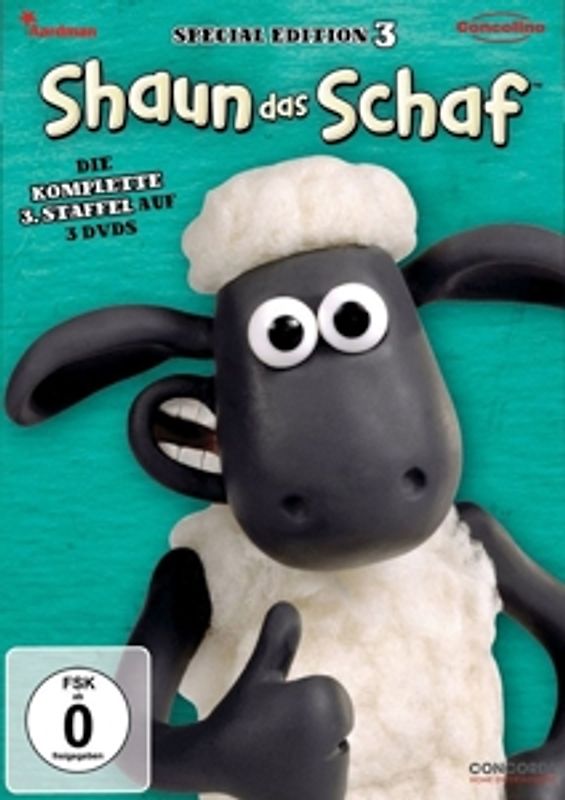 Shaun das Schaf - Die komplette 3. Staffel [Special Edition] DVD