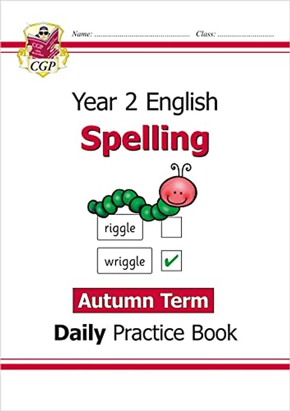 KS1 Spelling Year 2 Daily Practice Book: Autumn Term