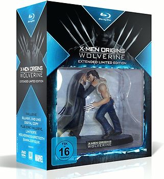 X-Men Origins: Wolverine [Extended Limited Edition inkl. DVD und Figur] Blu-ray Disc