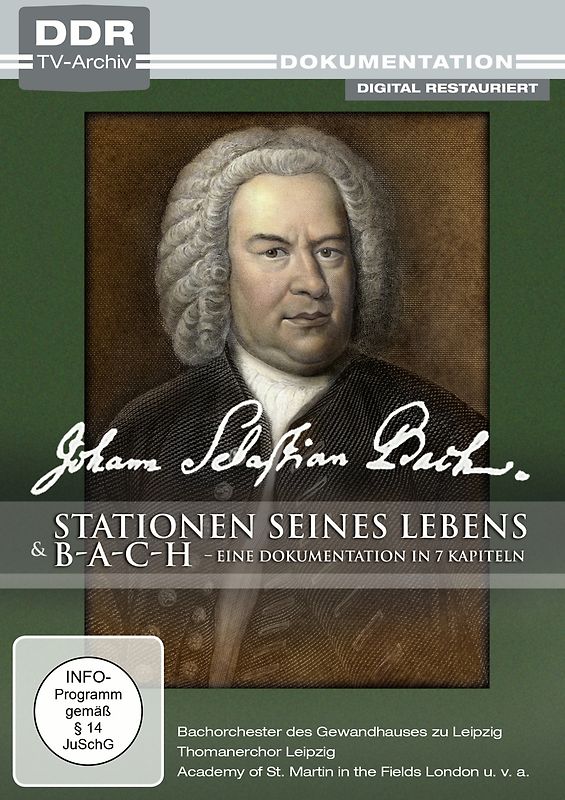 Johann Sebastian Bach - Stationen seines Lebens & B-A-C-H DVD