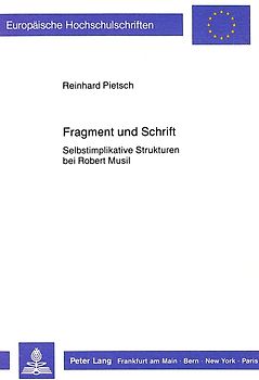 Fragment und Schrift