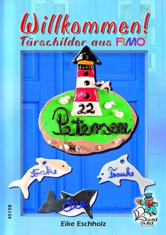 Willkommen! Türschilder aus FIMO
