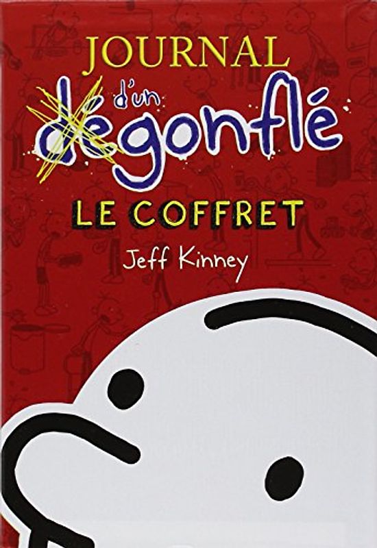 Journal d'un dégonflé : Coffret en 5 volumes : Carnet de bord de Greg ; Rodrick fait sa loi ; Trop c'est trop ; Ca fait suer ; La vérité toute moche - Kinney, Jeff