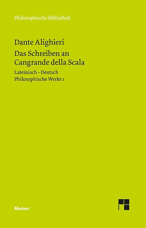 Das Schreiben an Cangrande della Scala