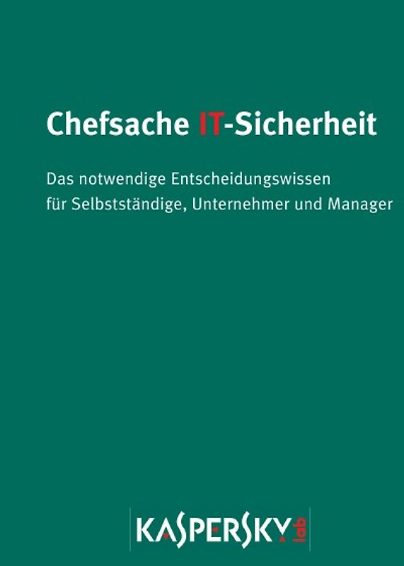 Chefsache IT-Sicherheit