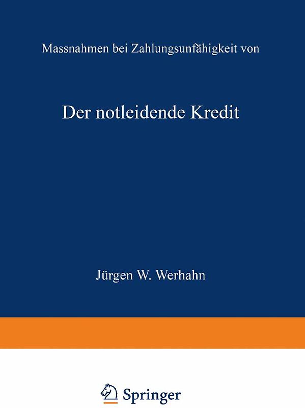 Der notleidende Kredit