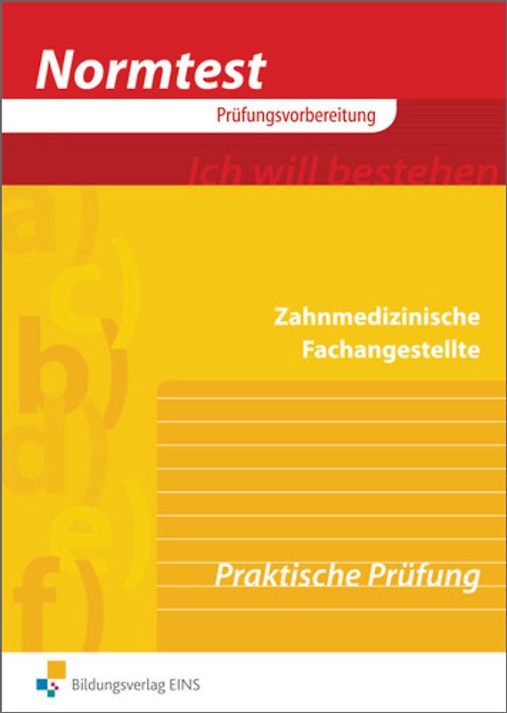 Normtest Zahnmedizinische Fachangestellte