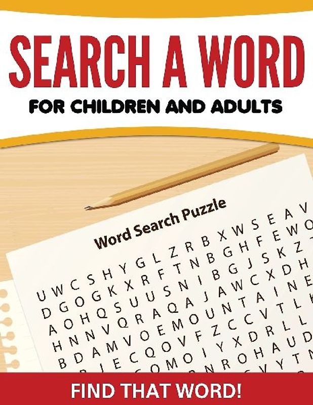 Search A Word For Children and Adults