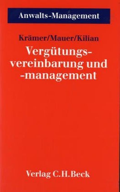 Vergütungsvereinbarung und -management