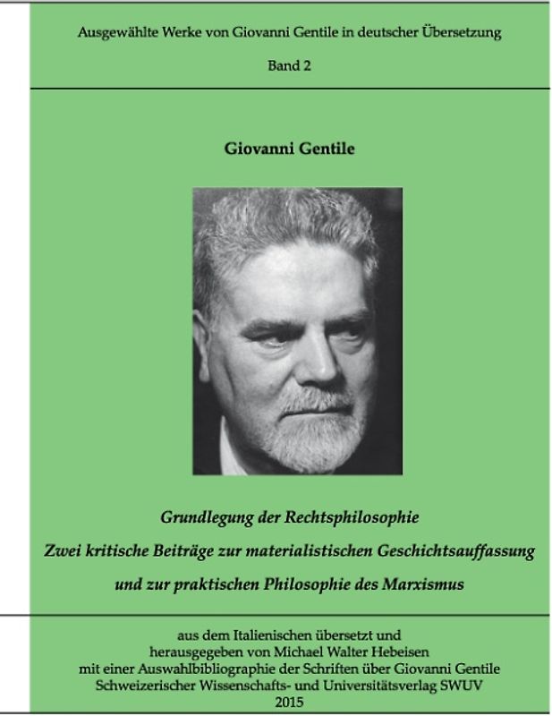 Gentile-Edition, Band 2