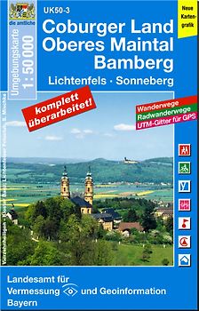 UK50-3 Coburger Land, Oberes Maintal, Bamberg